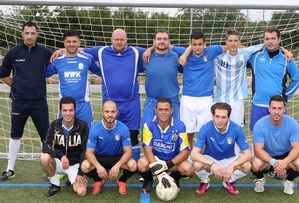 la squadra Amici di Francesco